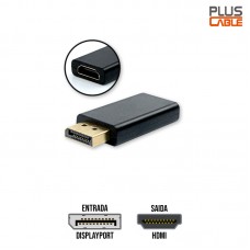 Adaptador Displayport x HDMI ADP-DPHDMI10BK Plus Cable